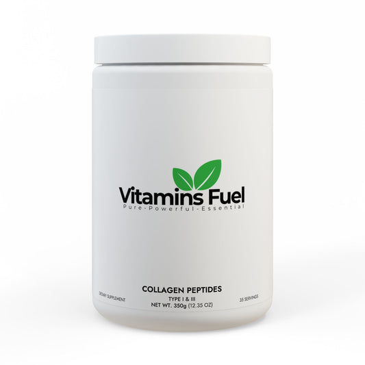 Collagen Peptides Type I & III Supplement (350g, 12.3oz)