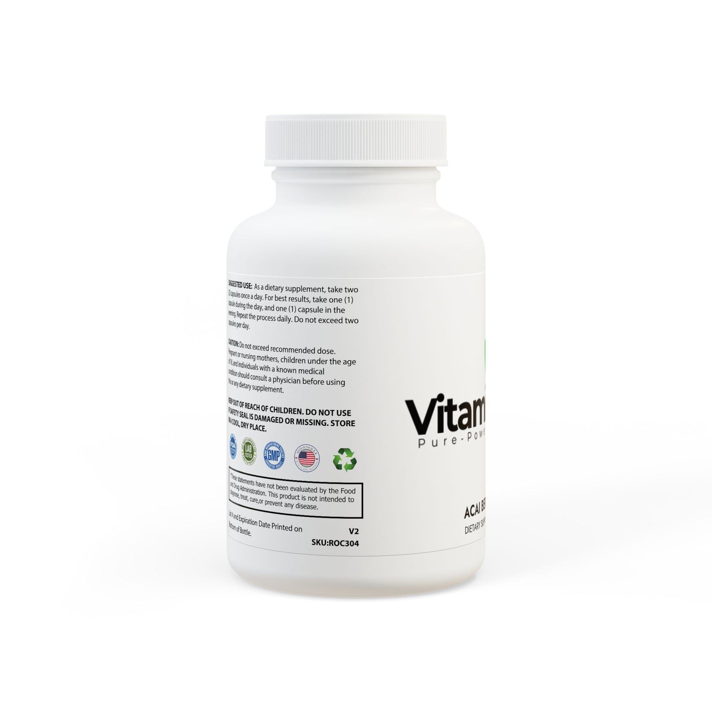Acai Berry Complex Supplement (60 Capsules)