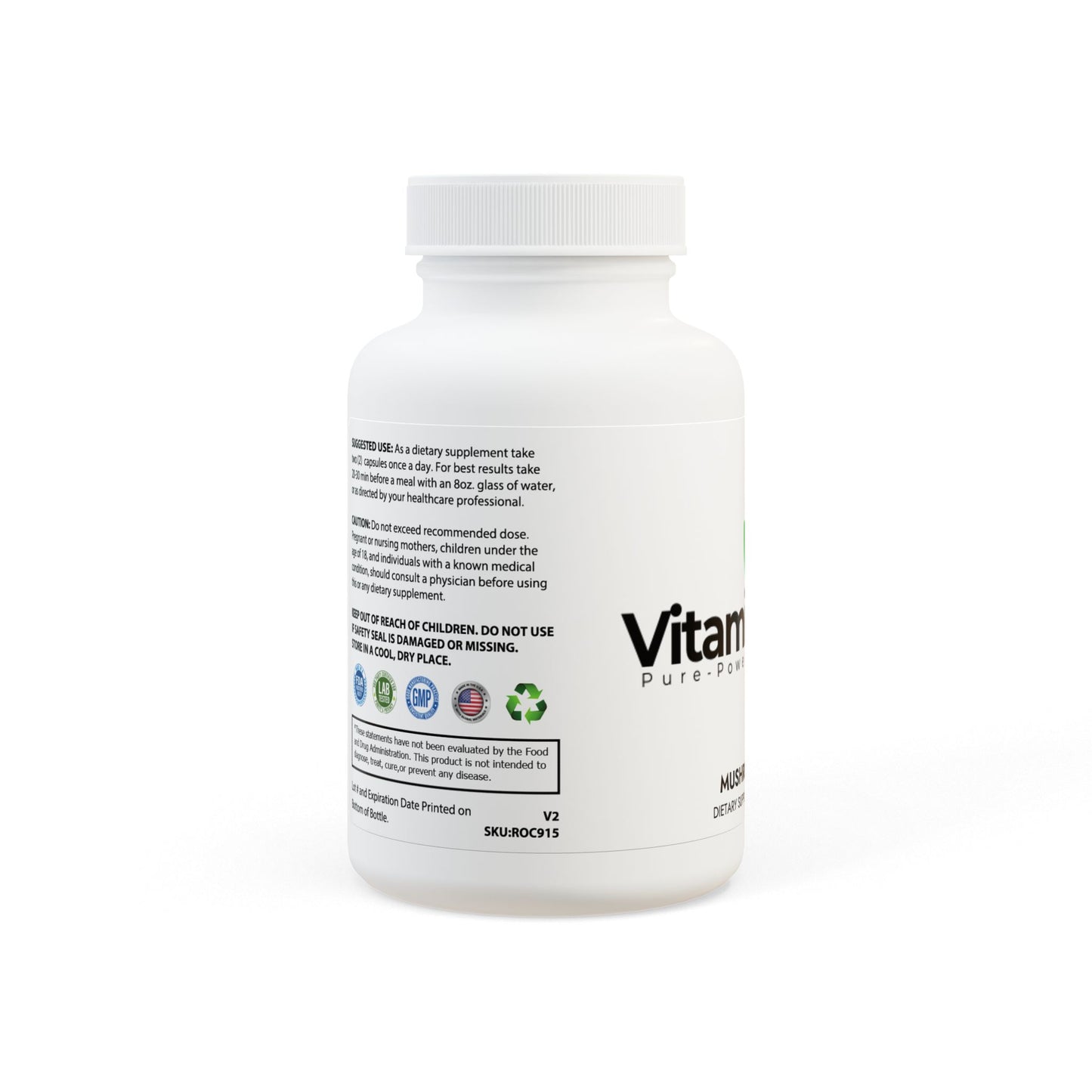 Mushroom Blend Supplement (60 Capsules)